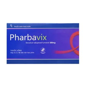 Pharbavix 300mg Pharbaco 3 vỉ x 10 viên