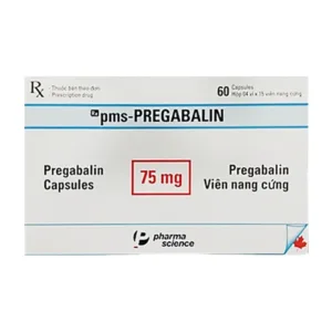 Pms-Pregabalin 75mg Pharmascience 4 vỉ x 15 viên