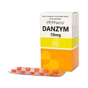 Danzym 10mg P.P Pharco 10 vỉ x 10 viên