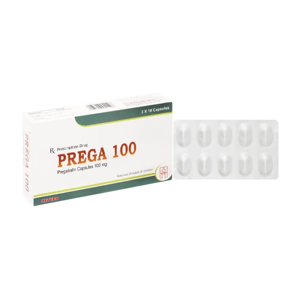 Prega 100 Hetero Drugs 3 vỉ x 10 viên