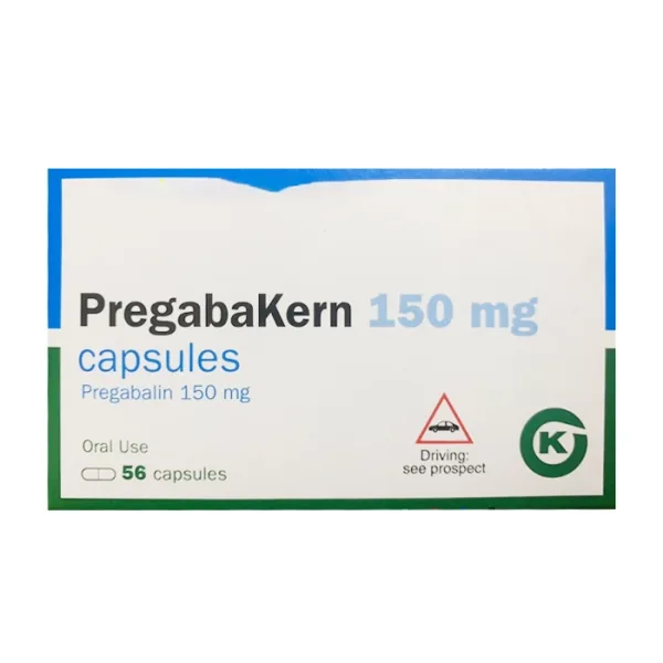 Pregabakern 150mg Kern Pharma 4 vỉ x 14 viên