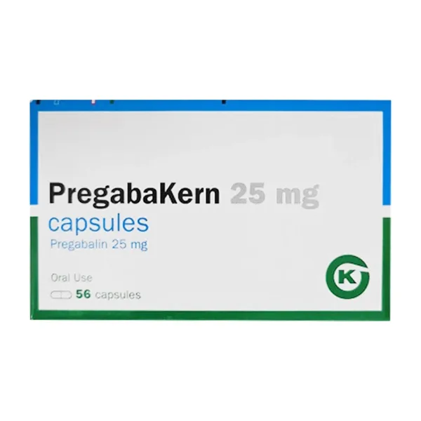 Pregabakern 25mg Kern Pharma 4 vỉ x 14 viên