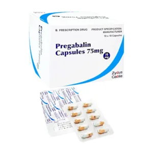 Pregabalin 75mg Zydus Cadila 10 vỉ x 10 viên