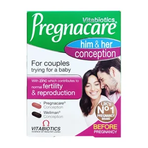 Pregnacare Him and Her Conception Vitabiotics 60 viên