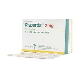 Risperdal 2mg Janssen 6 vỉ x 10 viên