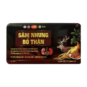 Sâm Nhung Bổ Thận Diophaco 12 vỉ x 5 viên