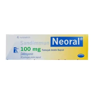 Sandimmun Neoral 100mg Novartis 5 vỉ x 10 viên