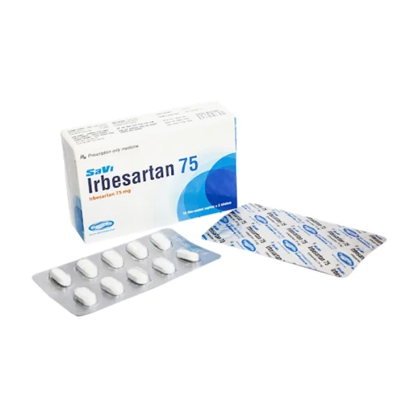 Savi Irbesartan 75 Savipharm 3 vỉ x 10 viên