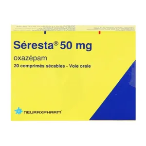 Seresta 50mg Neuraxpharm 2 vỉ x 10 viên