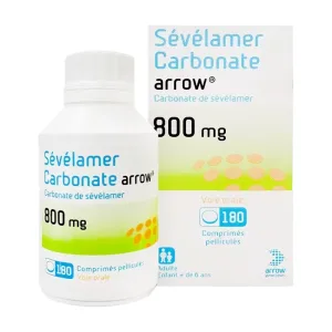 Sevelamer Carbonate 800mg Arrow 180 viên