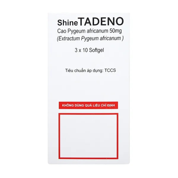 ShineTadeno 50mg Shine Pharma 3 vỉ x 10 viên