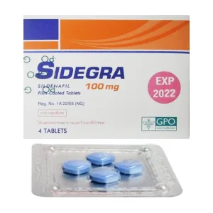 Thuốc cường dương GPO Sidegra 100mg 4 viên