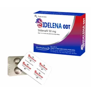 Sidelena ODT 50mg Herabiopharm 1 vỉ x 4 viên