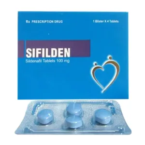 Sifilden 100mg Baroque Pharma 1 vỉ x 4 viên