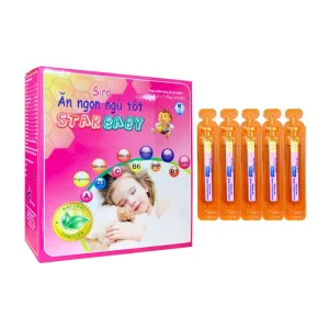 Siro Ăn Ngon Ngủ Tốt Star Baby 4 vỉ x 5 ống