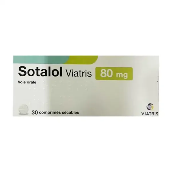 Sotalol 80mg Viatris 2 vỉ x 15 viên