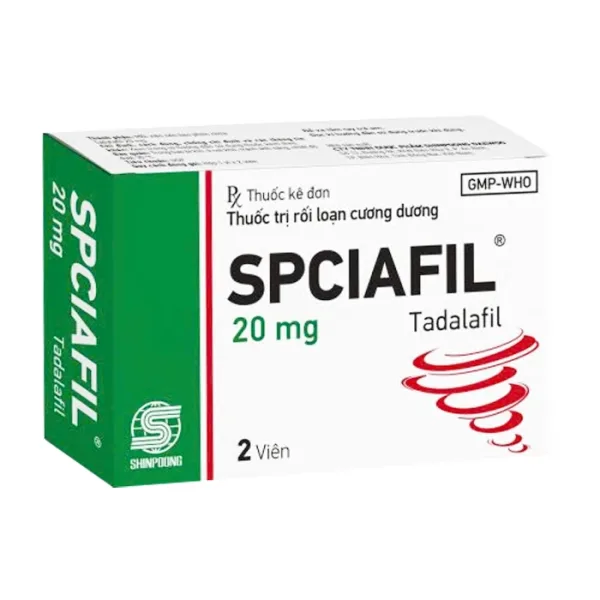 Spciafil 20mg Shinpoong Daewoo 2 viên