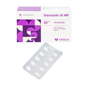 Staclazide 30 MR Stella 3 vỉ x 10 viên