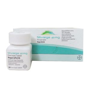 Thuốc điều trị ung thư đại trực tràng Bayer Stivarga 40mg 3 hộp x 28 viên