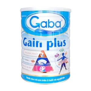 Sữa Bột Gaba Gain Plus 900g