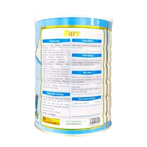 Sữa Bột Gaba Sure 900g