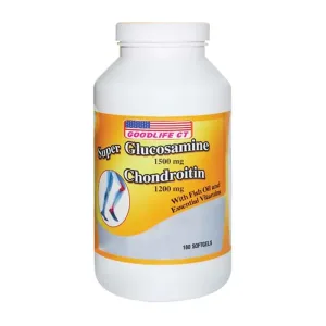 Super Glucosamine 1500mg Chondroitin 1200mg Goodlife CT 180 viên