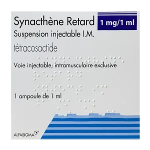 Synacthene Retard 1mg/1ml Alfasigma 1 lọ