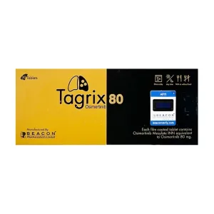 Tagrix 80mg Beacon 3 vỉ x 10 viên