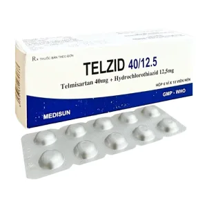 Telzid 40/12.5 Medisun 6 vỉ x 10 viên