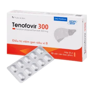 Tenofovir 300 DHG Pharma 3 vỉ x 10 viên