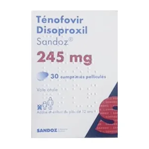 Tenofovir Disoproxil 245mg Sandoz 30 viên