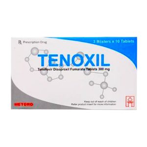 Tenoxil Hetero 3 vỉ x 10 viên