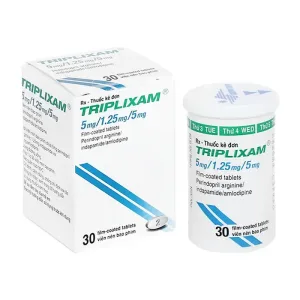 Triplixam 5mg/1.25mg/5mg Servier 30 viên