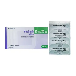 Vasitimb 10mg/20mg Tablets Krka 3 vỉ x 10 viên