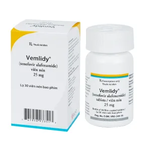 Vemlidy 25mg Gilead 30 viên