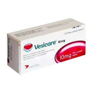 Vesicare 10mg Astella 3 vỉ x 10 viên