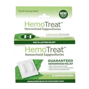 Viên Đặt HemoTreat H Global Treat 3 vỉ x 4 viên