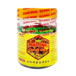 Viên Mật Ong Nghệ Đen Quang Minh 120g