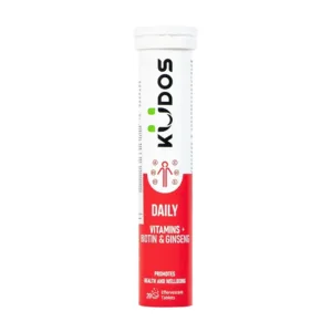 Viên Sủi Kudos Daily Vitamins Plus Biotin Ginseng 20 viên