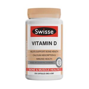 Viên uống bổ sung vitamin D Swisse Vitamin D Hộp 250 viên