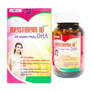 Viên Uống Cho Mẹ Bầu Mustmum IQ DHA Fobelife 30 viên