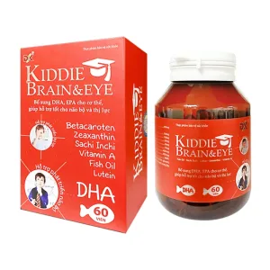 Viên Uống Dầu Cá Cho Trẻ Kiddie Brain Eye Fobelife 60 viên