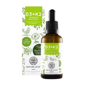 Vitamin D3+K2 Nature Love 20ml