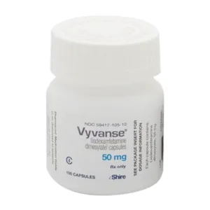 Vyvanse 50mg Shire 100 viên