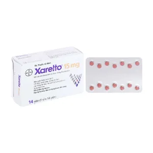 Xarelto 15mg Bayer 1 vỉ x 14 viên