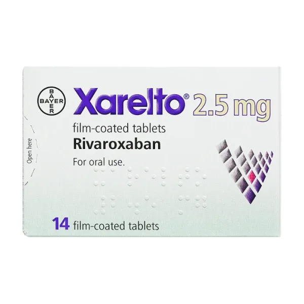 Xarelto 2.5mg Bayer 1 vỉ x 14 viên