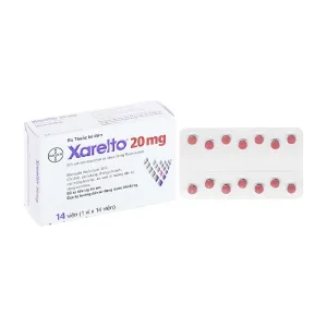 Xarelto 20mg Bayer 1 vỉ x 14 viên