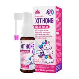 Dung Dịch Xịt Họng Nhất Nhất Kid 20ml