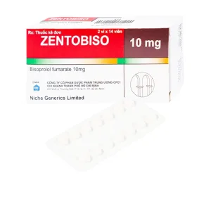 Zentobiso 10mg Niche Generics 2 vỉ x 14 viên