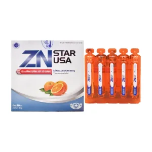 Zn Star USA Dolexphar 4 vỉ x 5 ống